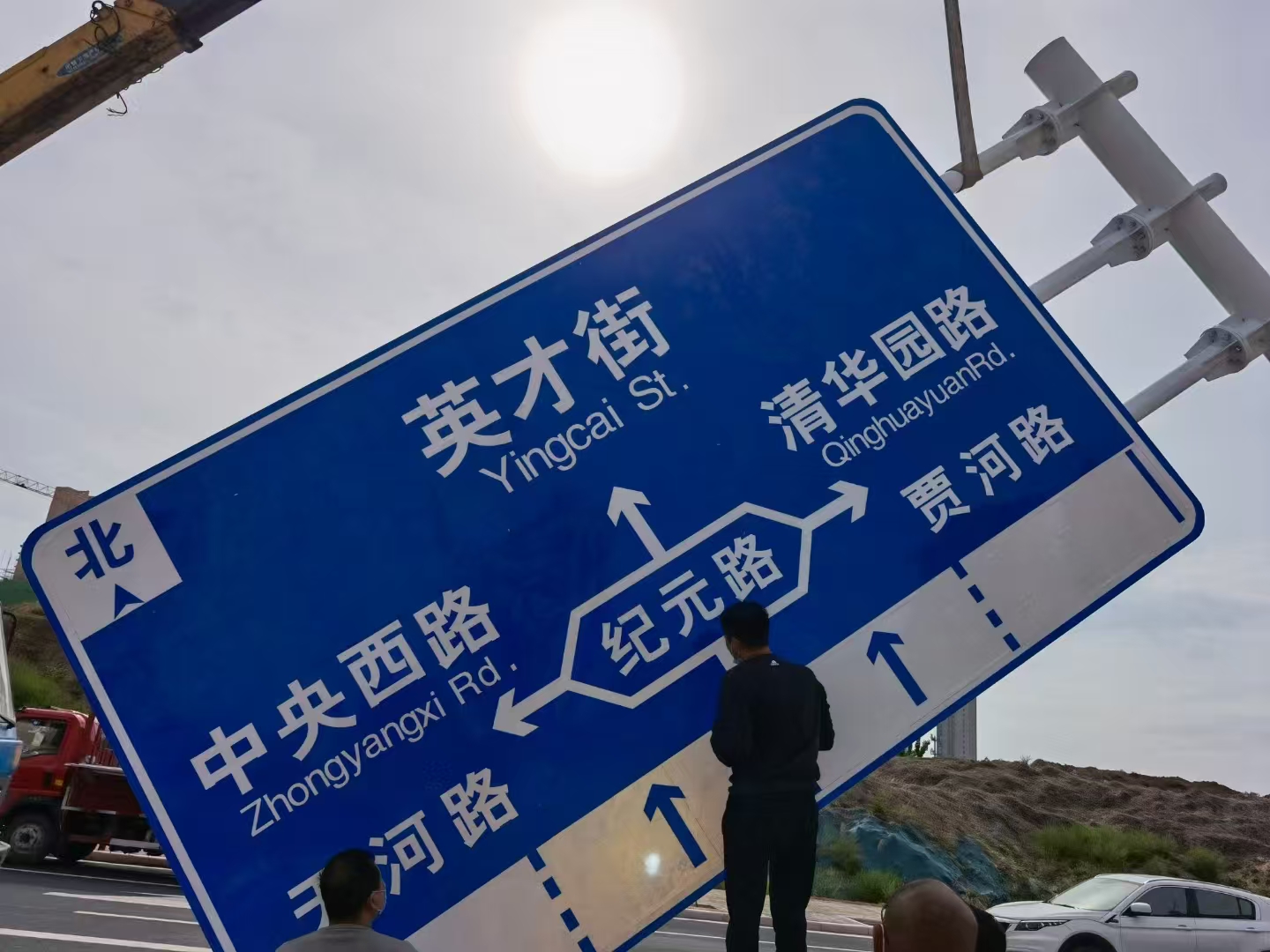 石嘴山市标志杆高速龙门架 - 排名